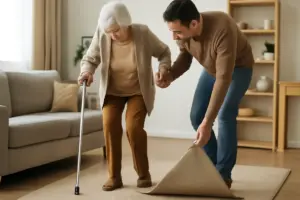 Cos’è la prevenzione delle cadute nelle persone anziane? Interventi pratici che riducono i rischi in casa