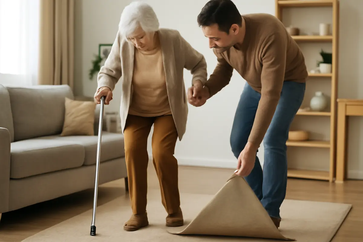 Cos’è la prevenzione delle cadute nelle persone anziane? Interventi pratici che riducono i rischi in casa